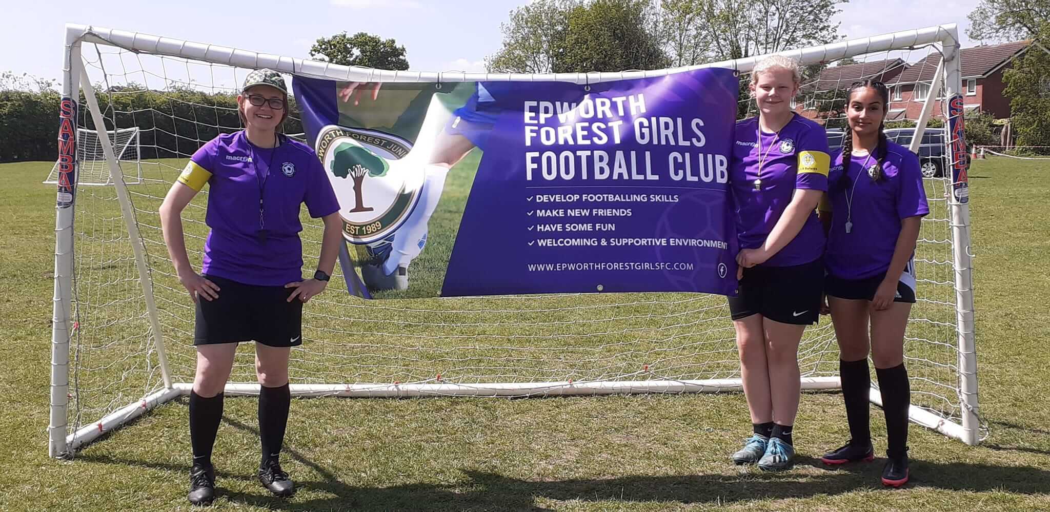 RTGWFC Young Leaders Epworth Forest Tournament Rugby Town Girls and